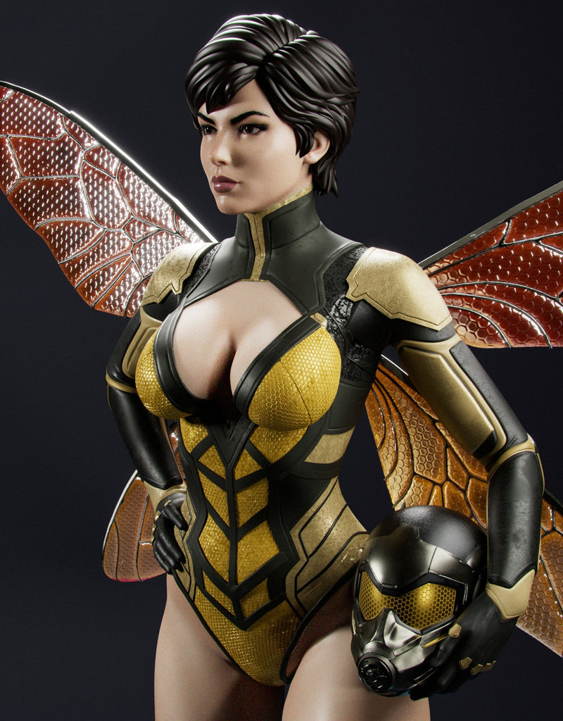 Wasp Resin Statue - view 5
