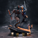 Ahsoka Tano vs Darth Maul Resin Diorama - view 6