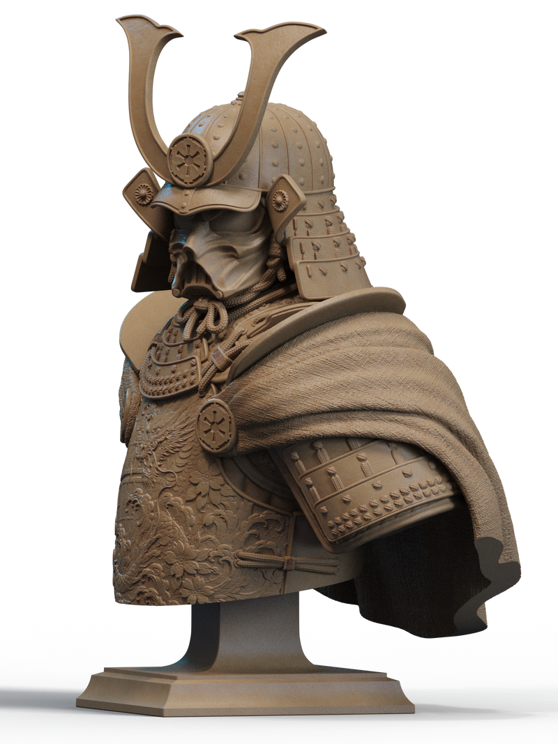 Darth Vader Samurai Resin Bust - view 2