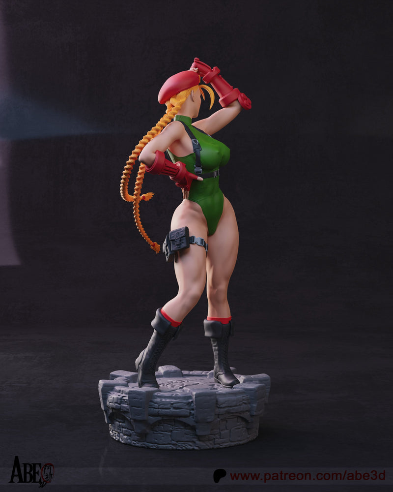Cammy Resin Statue - view 3