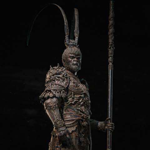 Wukong Resin Statue - view 1