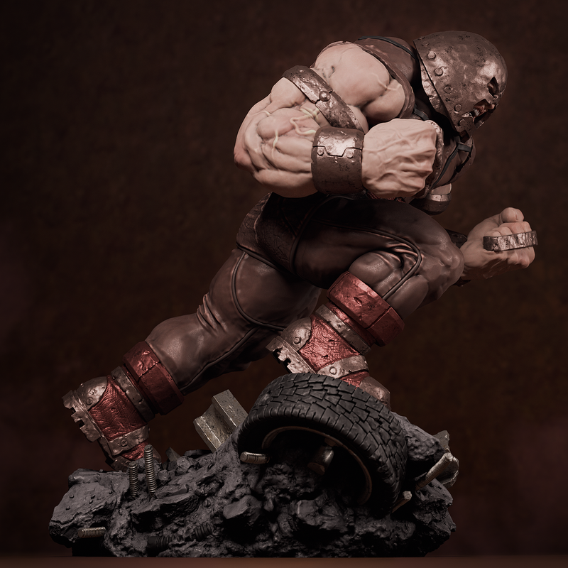 Juggernaut Resin Statue - view 4
