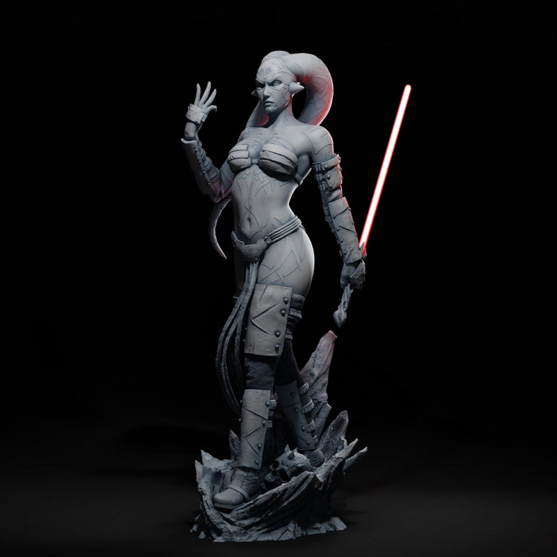 Darth Talon Resin Statue - view 3