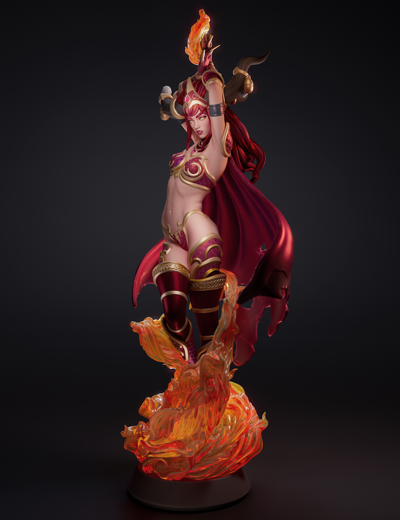 Alexstrasza Resin Statue - view 4
