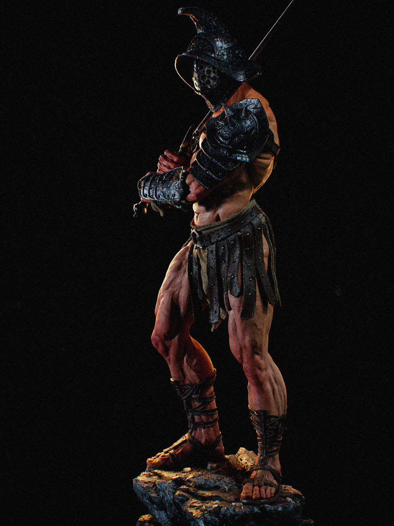 Gladiator Resin Statue - view 4