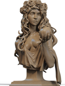 Persephone Resin Bust - view 2