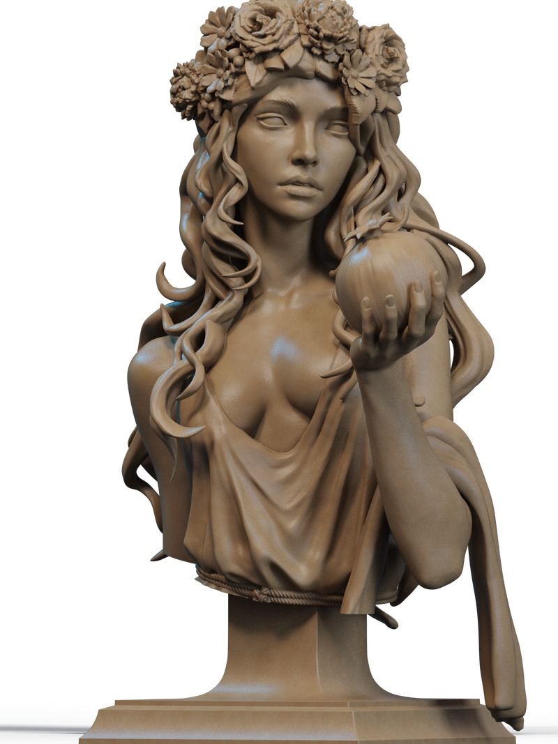 Persephone Resin Bust - view 2