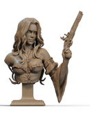 Pirate Resin Bust - view 1