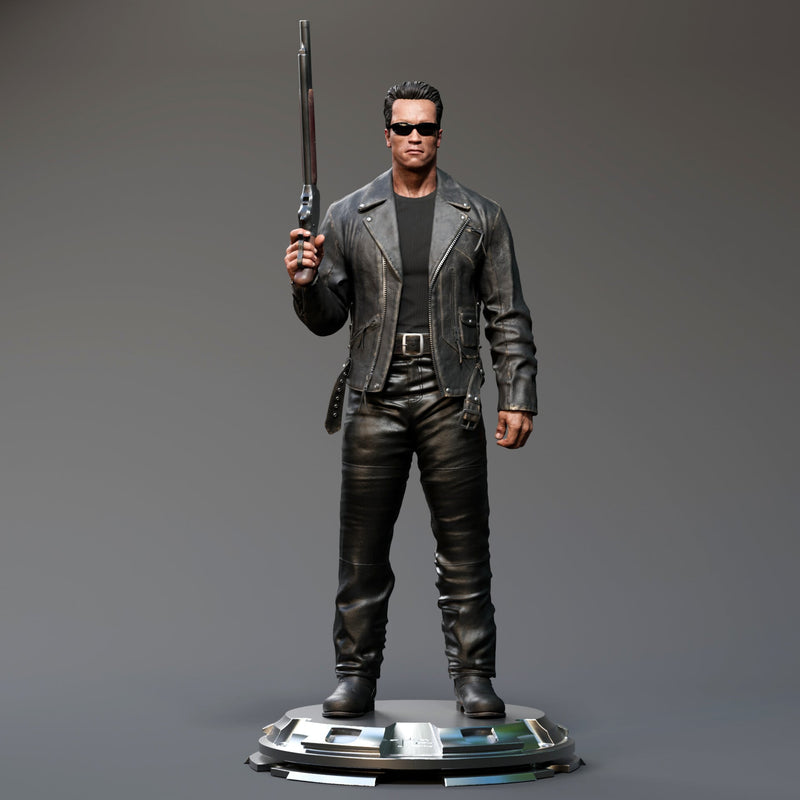 Terminator Resin Statue - view 5