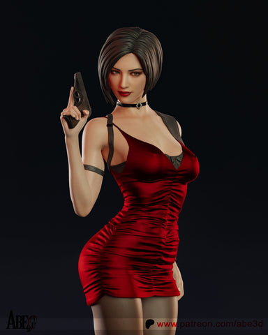 Ada Wong Resin Statue - view 1
