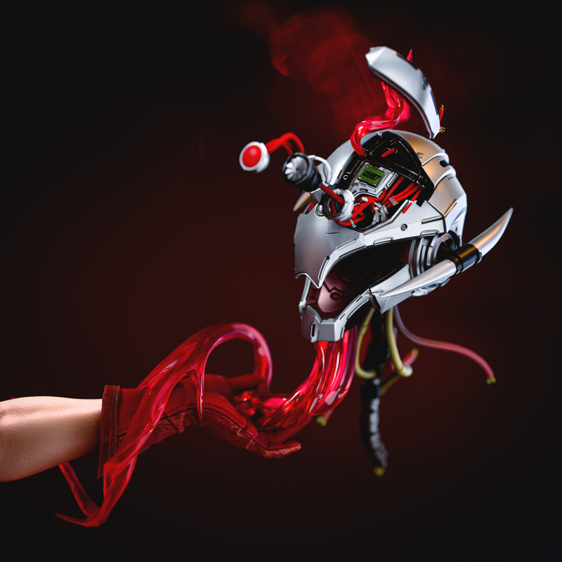 Scarlet Witch Resin Statue - view 6