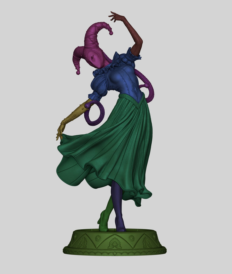 Jester Resin Statue - view 7