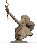 Atom Eve Resin Bust - view 3