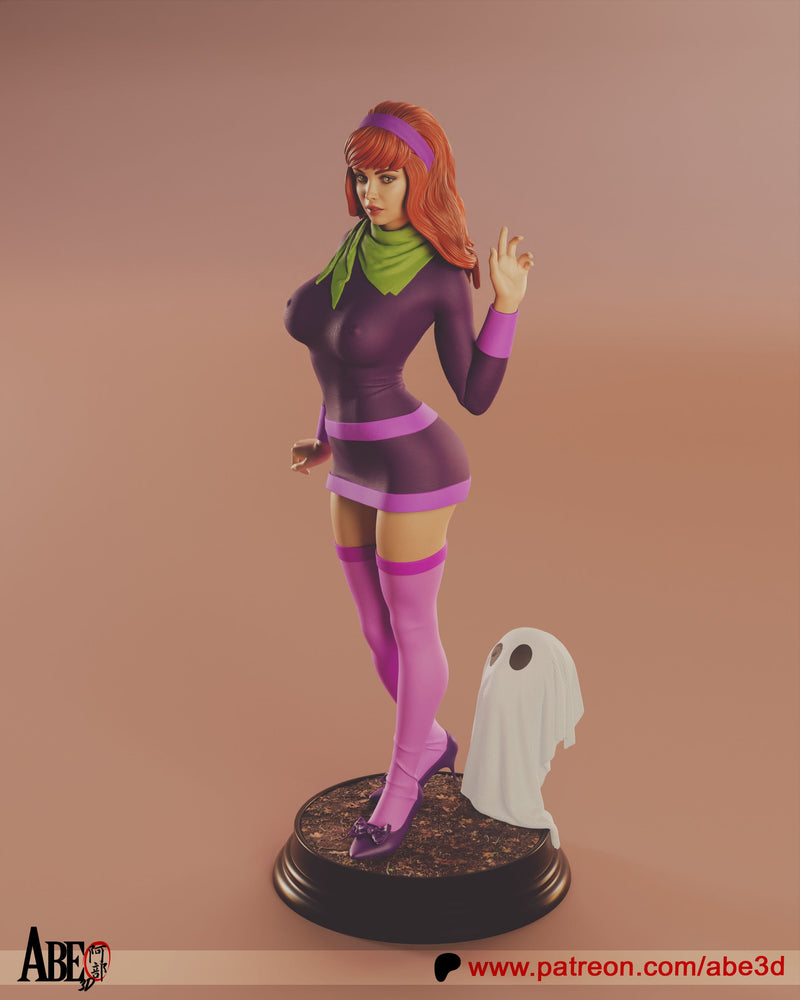 Daphne Resin Statue - view 2