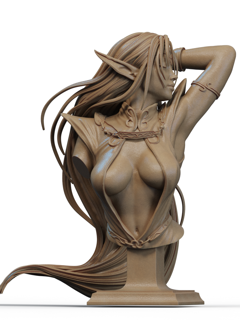 Pirotess Resin Bust - view 1