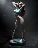 Blonde Blazer Resin Statue - view 2