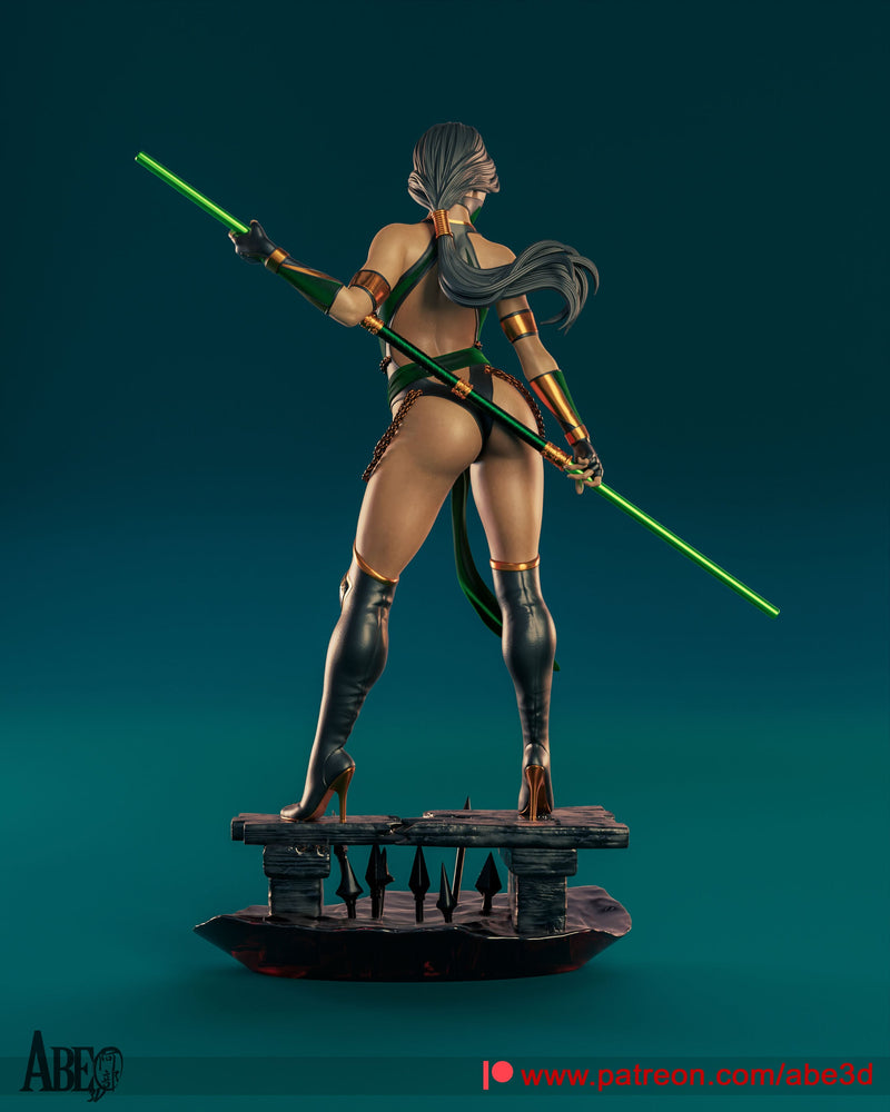 Jade Resin Statue - view 5