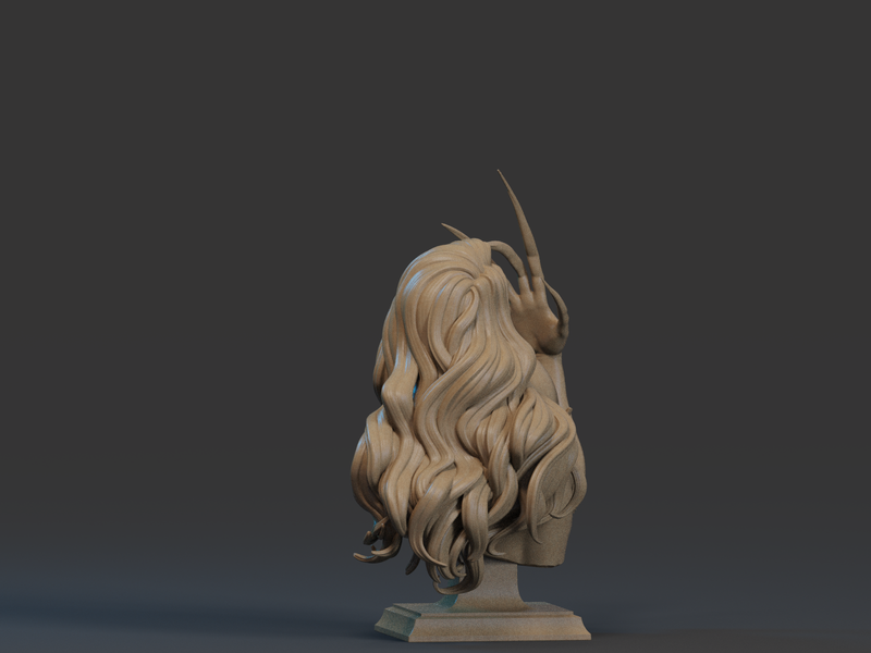 Lust Resin Bust - view 2