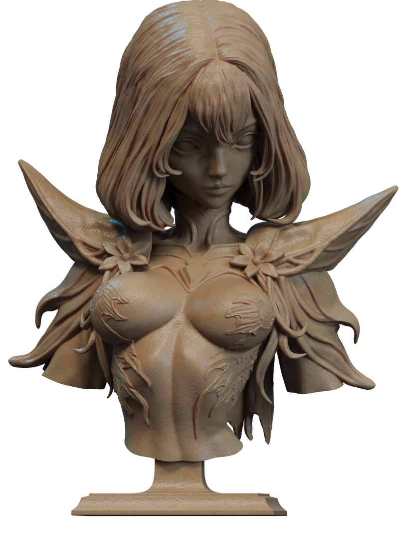 Azashara Resin Bust - view 1