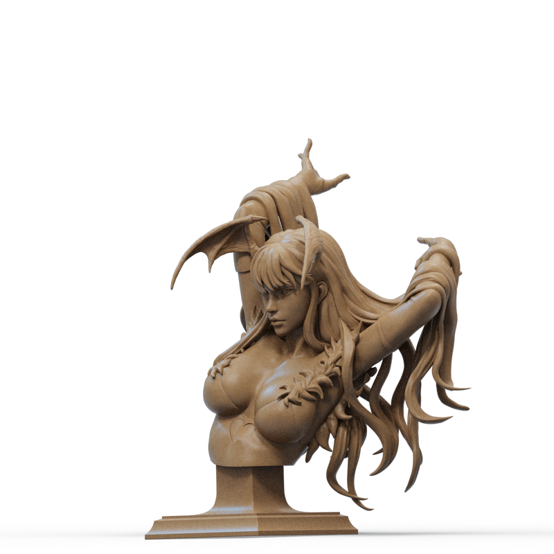 Morrigan Resin Bust - view 3