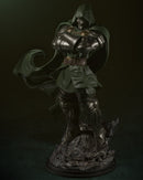Dr Doom Resin Statue - view 3