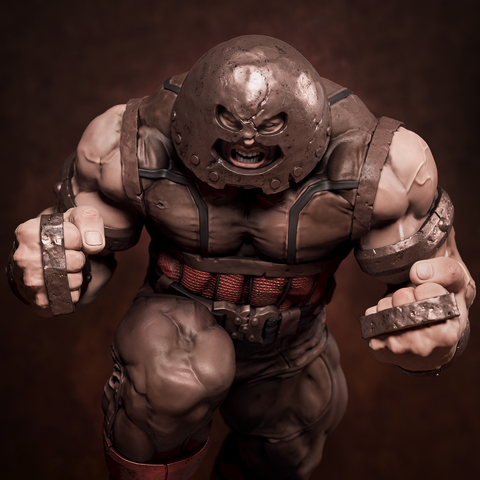 Juggernaut Resin Statue - view 1