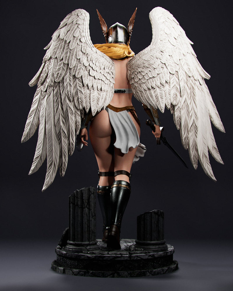 Brynhildr Valkyrie Resin Statue - view 5
