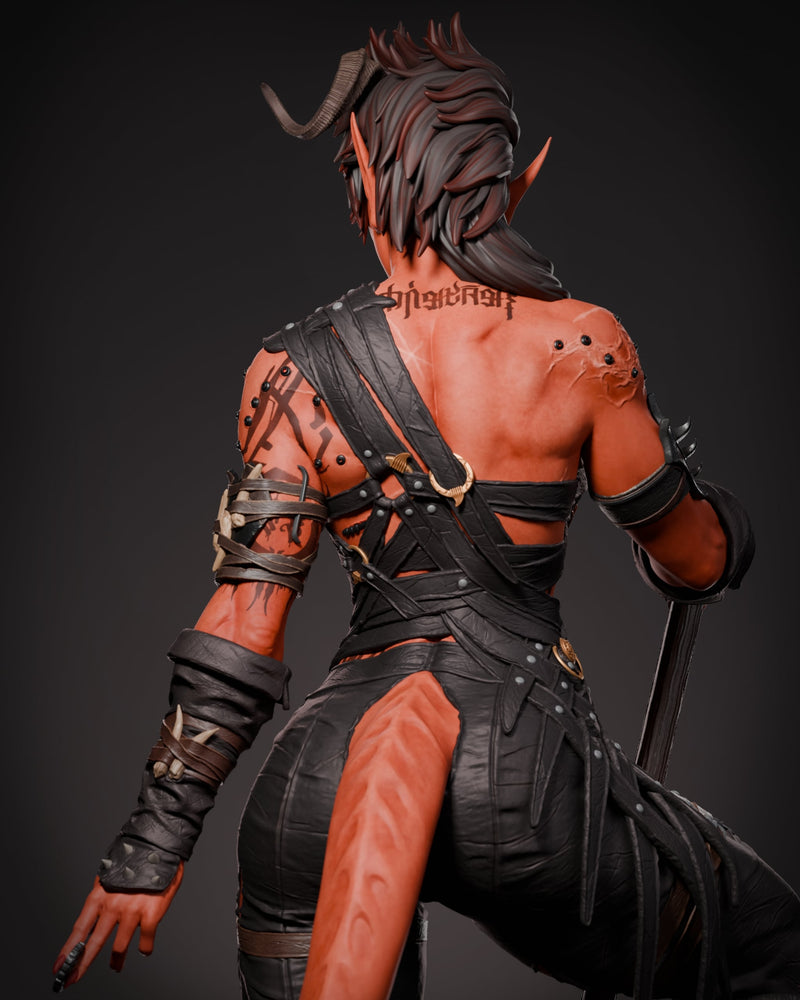 Karlach Resin Statue - view 5