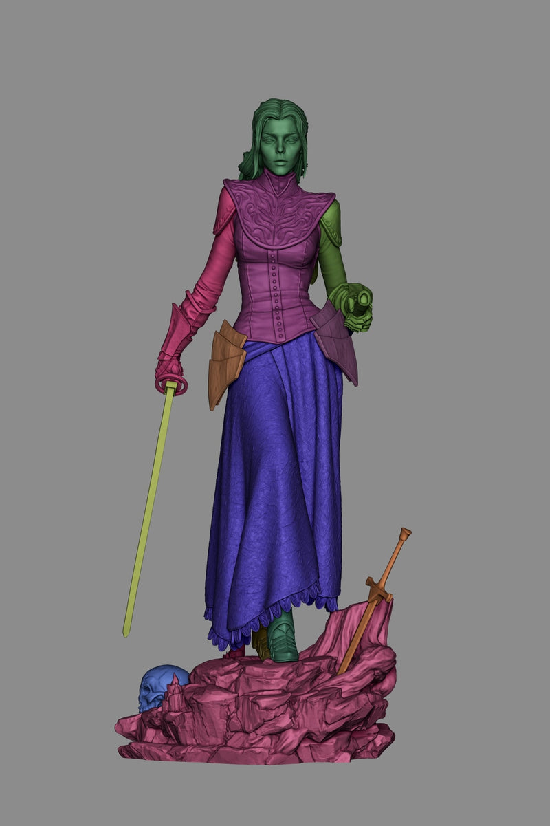 Yuria of Londor Resin Statue - view 5
