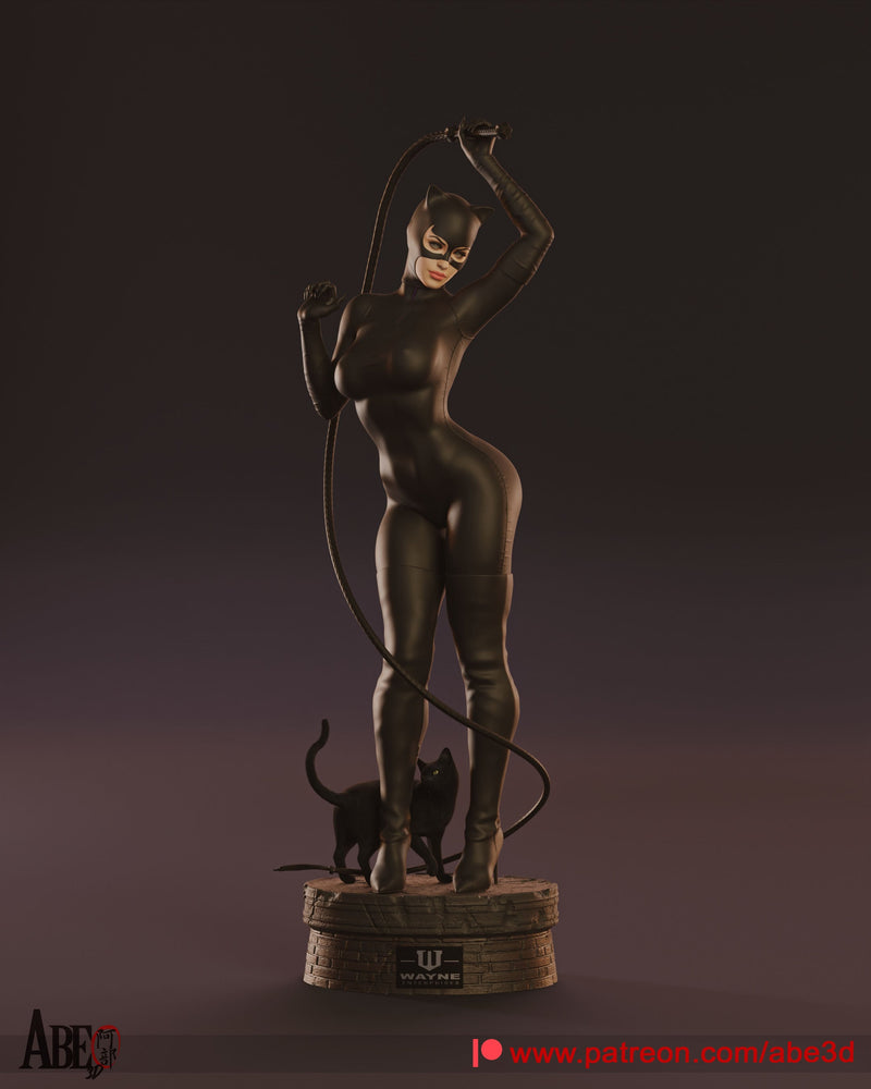 Catwoman Resin Statue - view 4