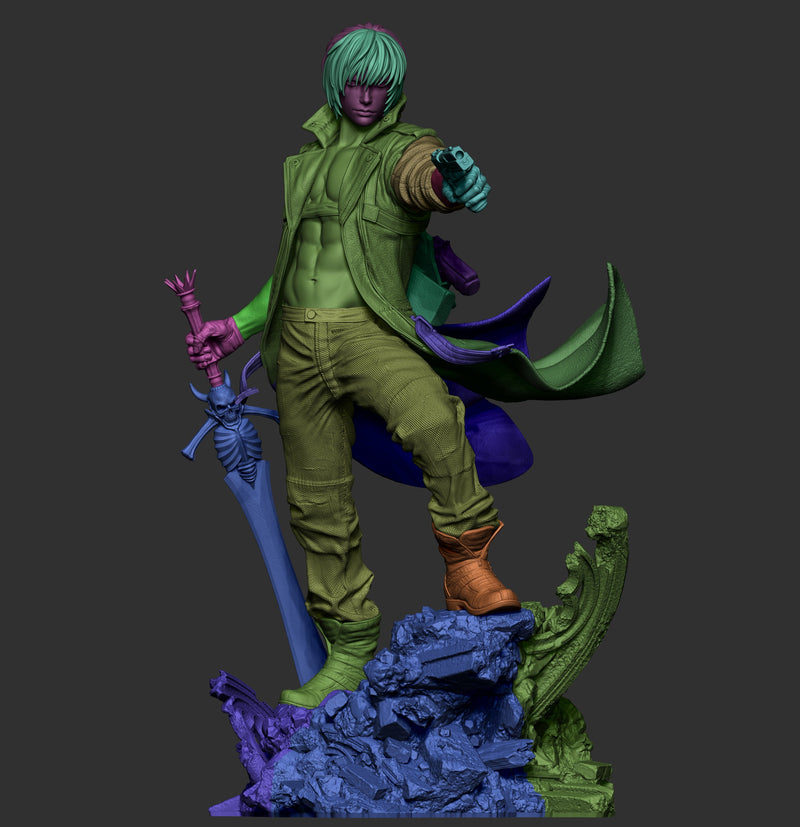 Dante Resin Statue - view 6