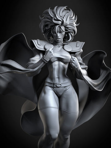Storm Resin Statue - Design 1 - view 1
