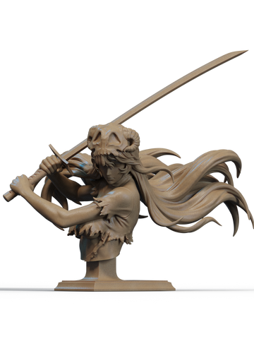 Nelliel Resin Bust - view 1