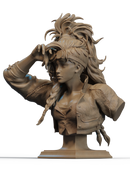 Gemma Resin Bust - view 2