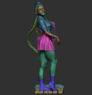 Cammy Resin Statue - Design 2 - view 2
