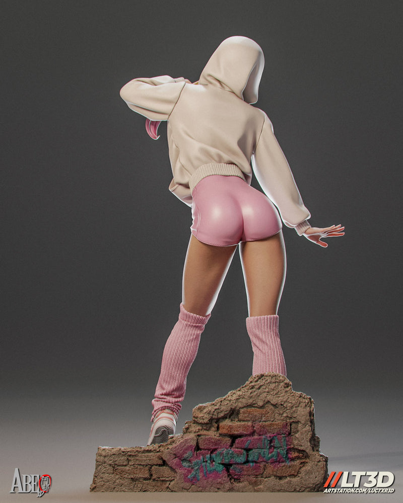Gwen Stacy LT3D Resin Statue - view 4