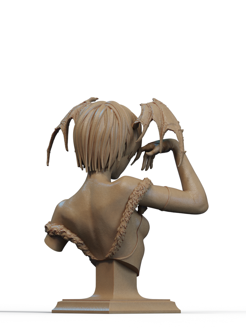 Lilith Resin Bust - Design 1 - view 3