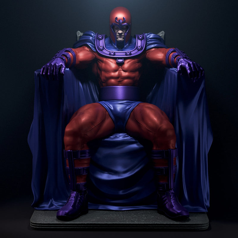 Magneto Resin Statue - view 4