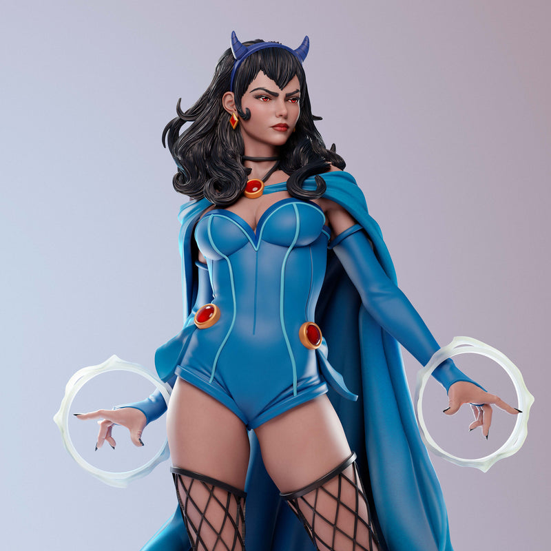 Raven Bombshell Resin Statue - view 7