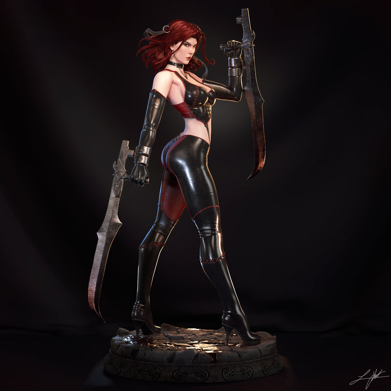 Rayne BloodRayne Resin Statue - view 1