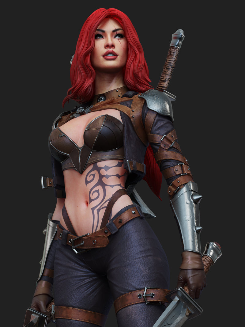 Katarina Resin Statue - view 8