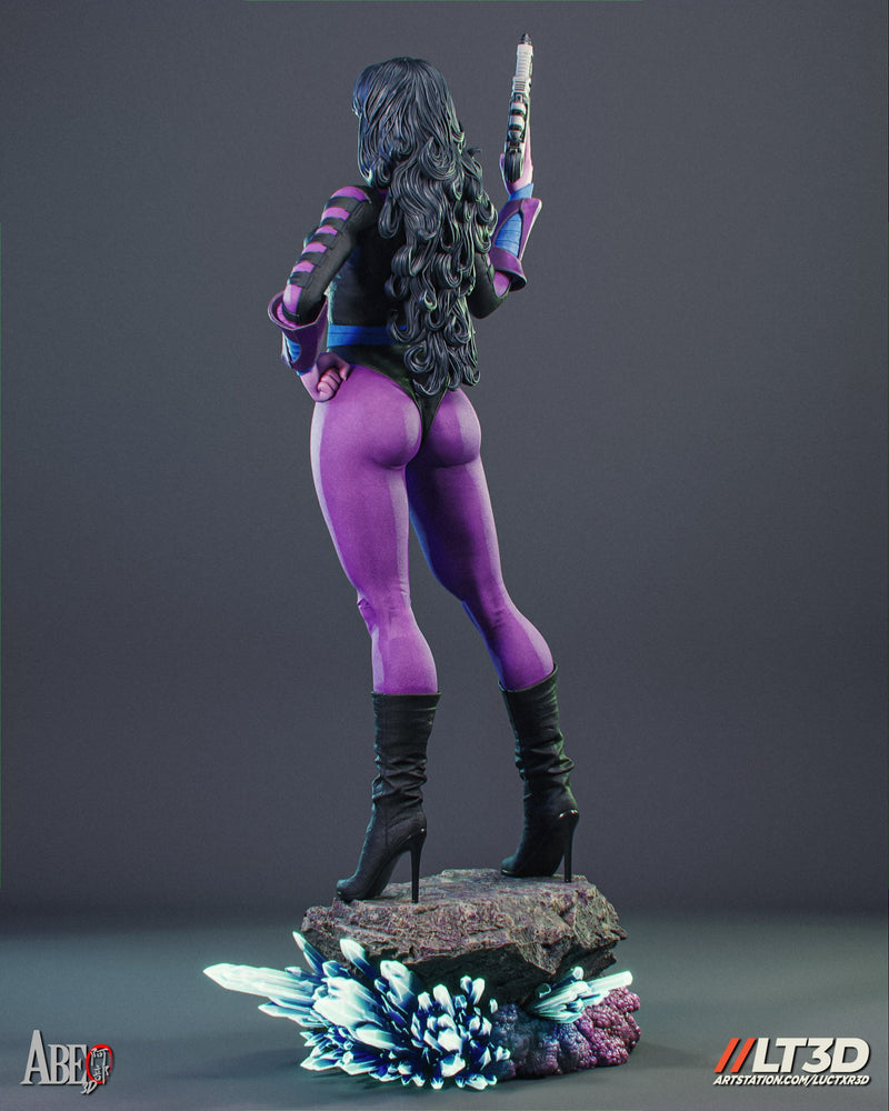 Nebula Resin Statue - view 3