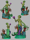 Frankenstein Bride Resin Statue - view 8