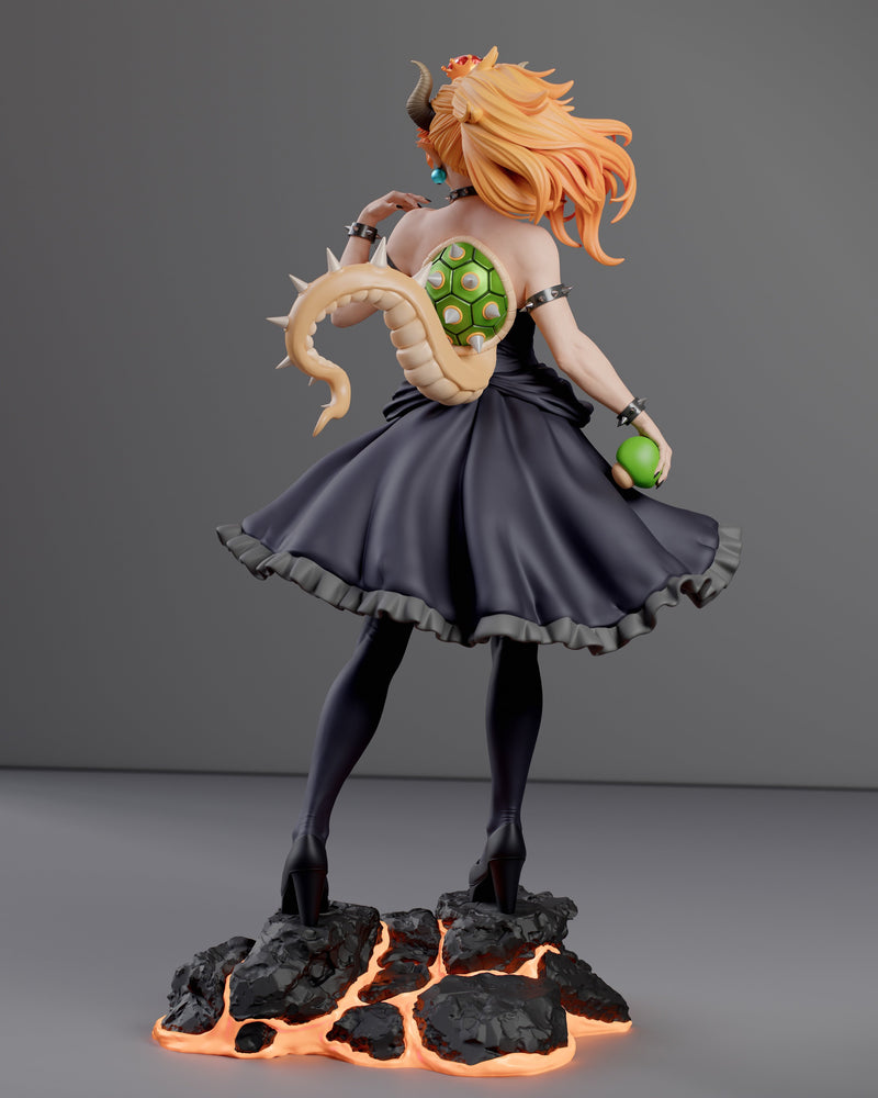 Bowsette Resin Statue - view 3