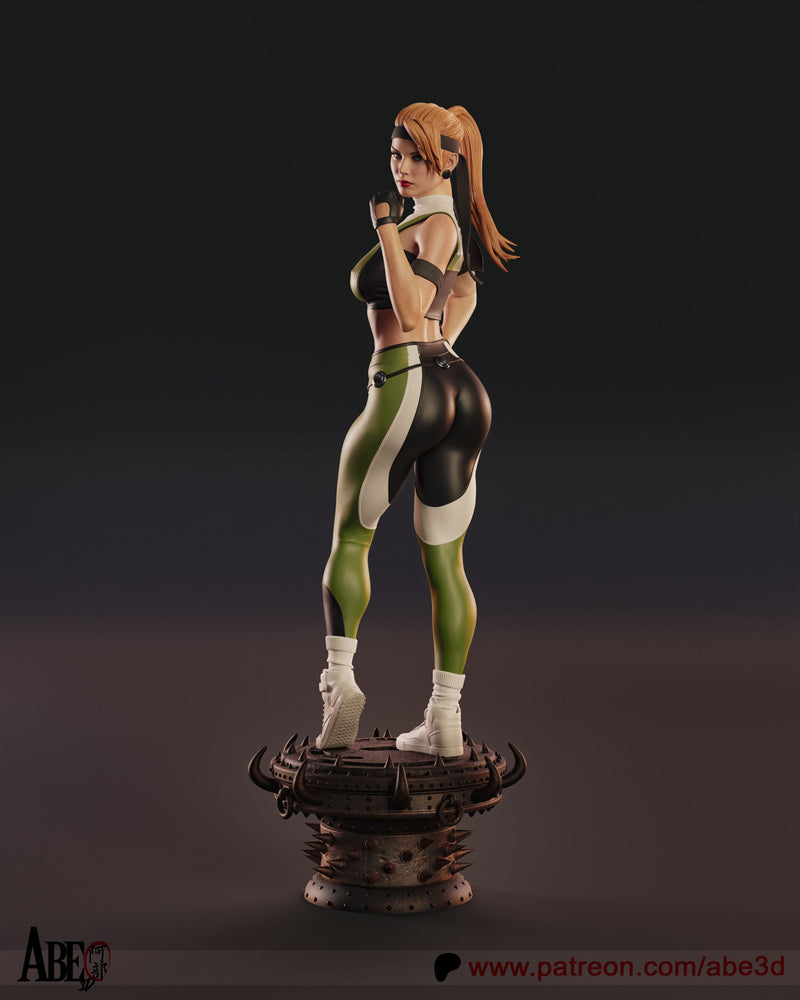 Sonya Blade Resin Statue - view 3