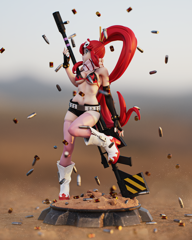 Yoko Littner Resin Statue - view 5