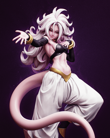 Android 21 Resin Statue - view 1