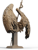 Fallen Angel Resin Bust - view 3