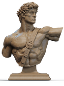 Apolo Resin Bust - view 1