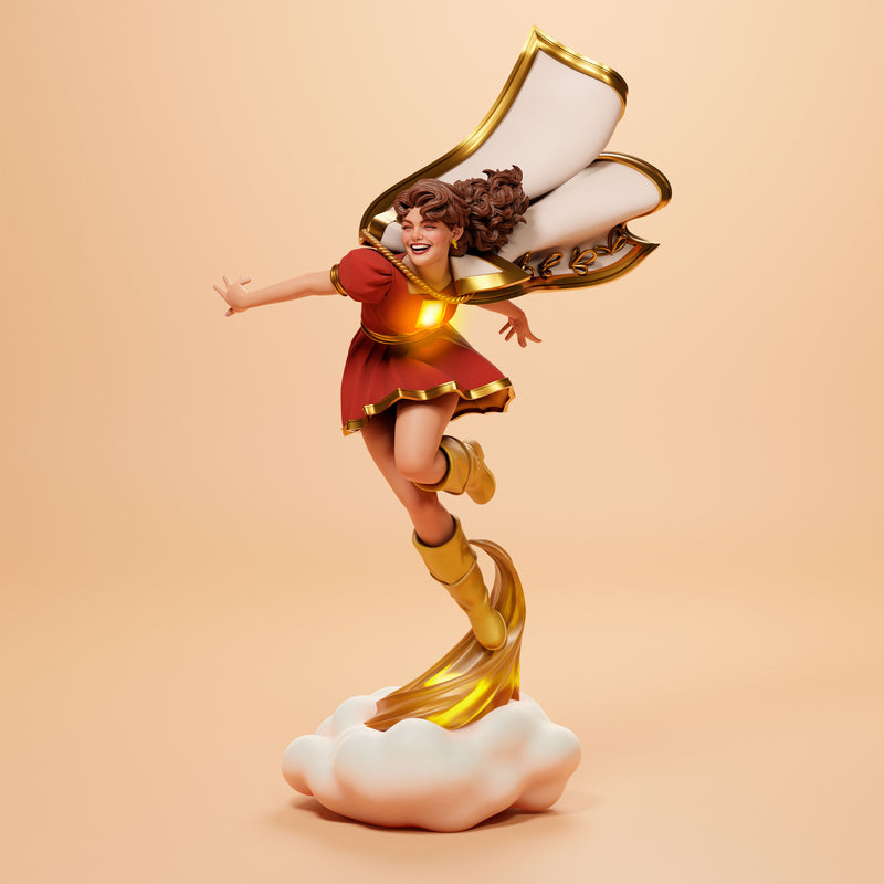 Mary Marvel Bombshell Resin Statue - view 6